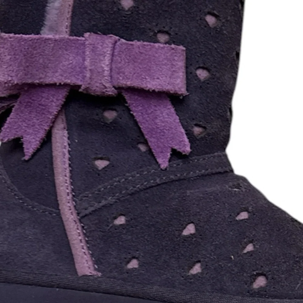 Ugg Australia Joleigh Purple Suede Boots